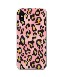 силиконов кейс pink leopard