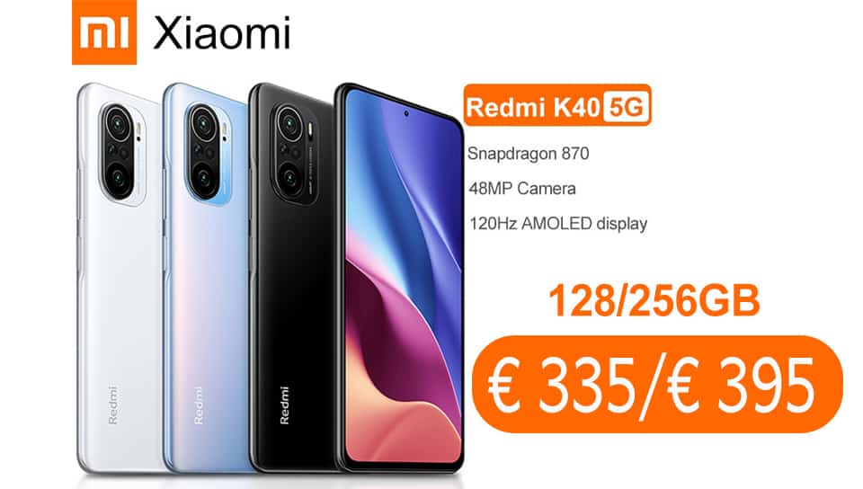 xiaomi redmi k40 promotion