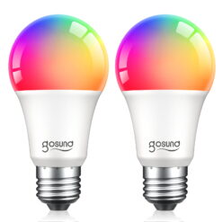 Интелигентни електрически крушки Gosund - RGB, E27, 2 броя