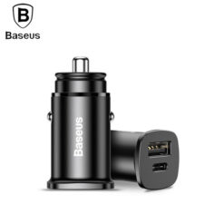 baseus-30w-dual-usb-qc4-0-car-charger-mini-type-c-usb-car-charger-metal-case