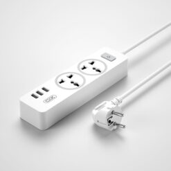 Смарт разклонител XO - WL04 2 x Sockets + 3 USB