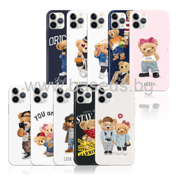 Силиконов калъф Bears Series за Apple iPhone 11