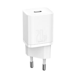 Зарядно устройство 220V BASEUS 20W, USB-C, Super Si (CCSUP-B02)