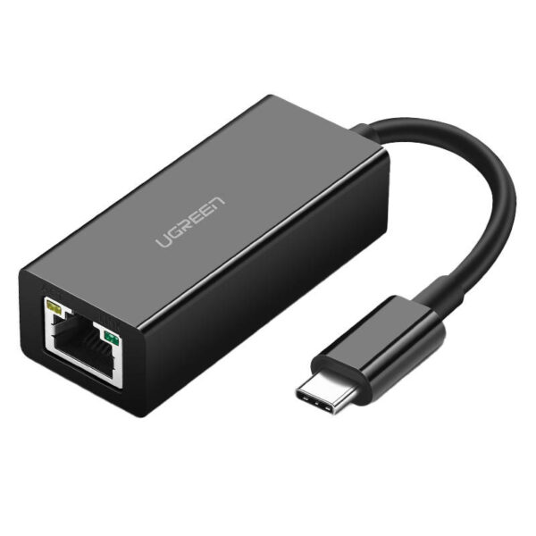 Преходник UGREEN US236 от Type-C към RJ45