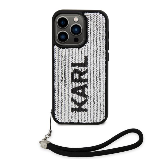 Калъф Karl Lagerfeld Sequins Reversible KLHCP14SPSQRKS за Apple iPhone 14