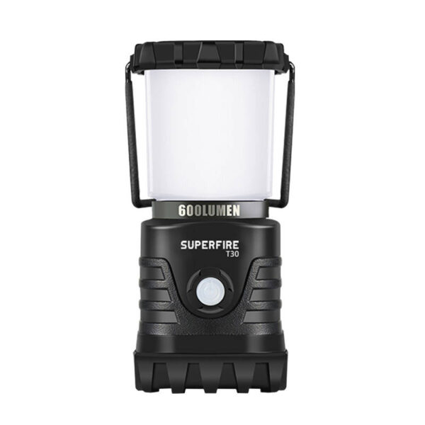 Къмпинг лампа + Външна батерия SUPERFIRE - T30, 600lm, USB