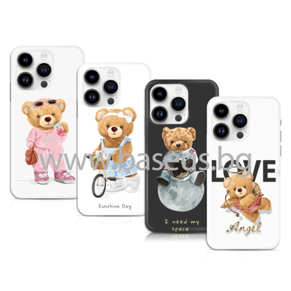 Силиконов калъф Bears Series 2 за Samsung Galaxy S22