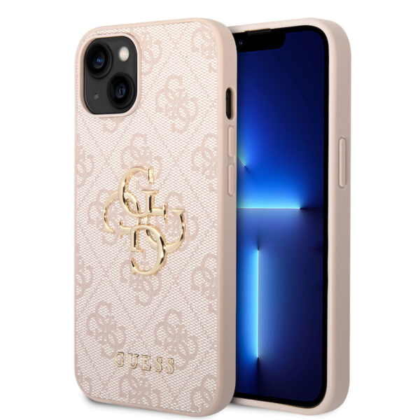 Калъф Guess 4G Metal Logo GUHCP15S4GMGPI за Apple iPhone 15