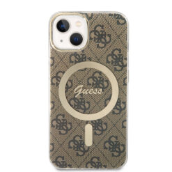 Калъф GUESS 4G IML MagSafe GUHMP15SH4STW за Apple iPhone 15