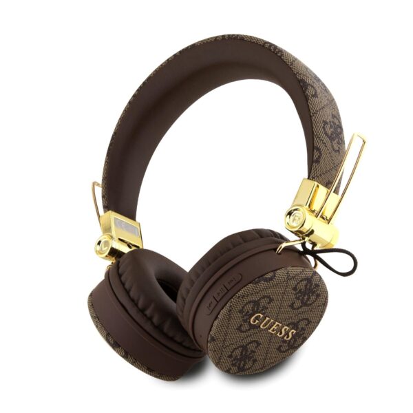 Bluetooth слушалки Guess PU Leather 4G Metal Logo - GUBH704GEMW, OVER-EAR