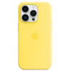 Калъф Silicone MagSafe за Apple iPhone 14 Pro Max - Canary Yellow