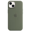 Калъф Silicone MagSafe за Apple iPhone 14 - Olive