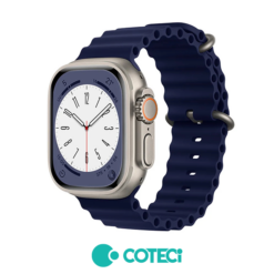 Силиконова каишка за смарт часовник Apple iWatch Series 3 42мм - Ocean Strap W96