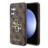 Калъф Guess 4G Metal Logo GUHCS24M4GMGBR за Samsung Galaxy S24 Plus