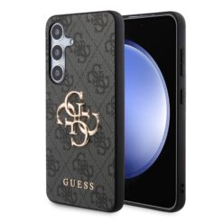 Калъф Guess 4G Metal Logo GUHCS24M4GMGGR за Samsung Galaxy S24 Plus