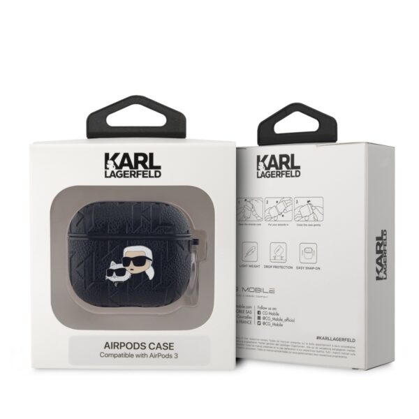 Kalaf Karl Lagerfeld Embossed Karl And Choupette Heads Kla3pgkcpk Za Airpods 3 6