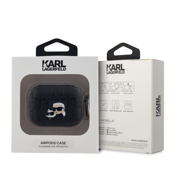 Kalaf Karl Lagerfeld Embossed Karl And Choupette Heads Klap2pgkcpk Za Airpods Pro 2 6