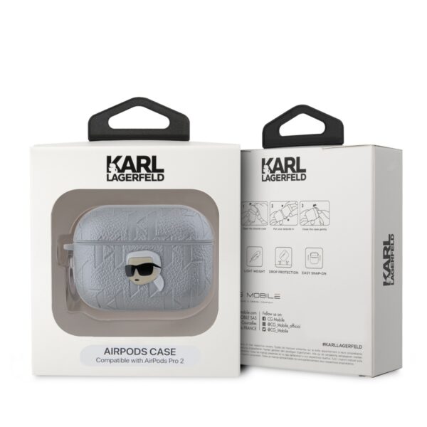 Kalaf Karl Lagerfeld Embossed Karl Head Klap2pgkips Za Airpods Pro 2 8