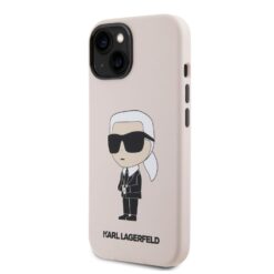 Kalaf Karl Lagerfeld Liquid Silicone Ikonik Klhcp15ssnikbcp Za Apple Iphone 15 9