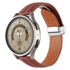 Kojena Kaishka Za Smart Chasovnik Samsung Galaxy Watch 7 44mm Leather Magnet Buckle 21