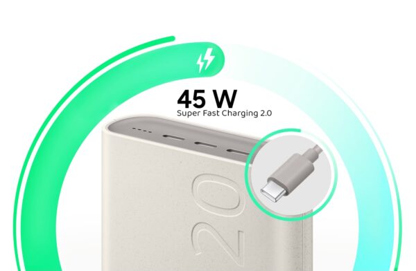 Vanshna Bateriya Samsung Eb P4520xue 20 000 Mah 45w 3xusb C 10