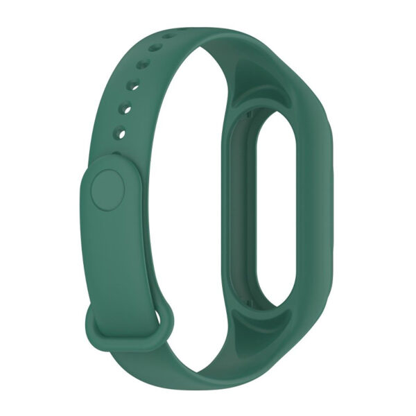 Silikonova Kaishka S Vgraden Keis Za Fitnes Grivna Xiaomi Mi Band 8 Silicon Strap 34
