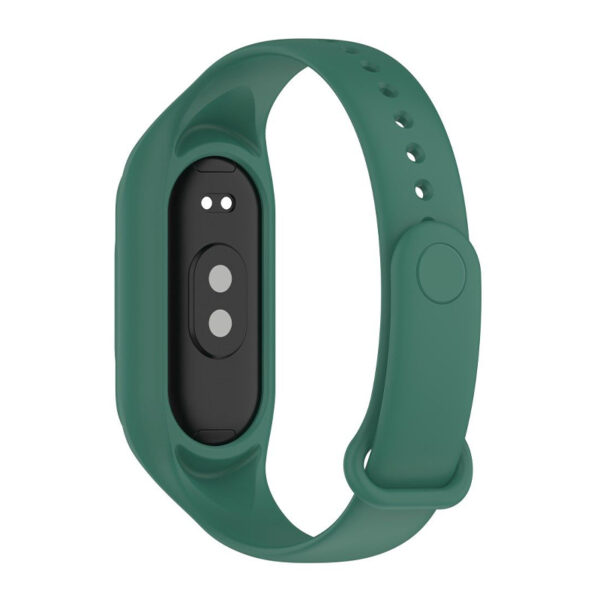 Silikonova Kaishka S Vgraden Keis Za Fitnes Grivna Xiaomi Mi Band 8 Silicon Strap 36