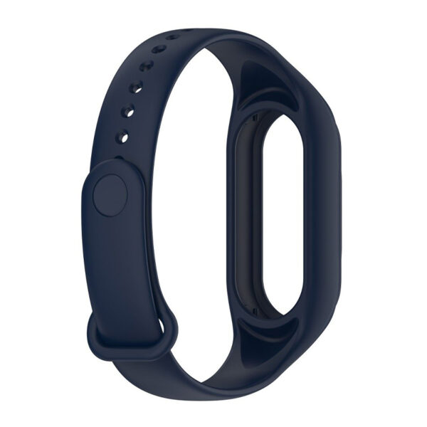 Silikonova Kaishka S Vgraden Keis Za Fitnes Grivna Xiaomi Mi Band 8 Silicon Strap 38