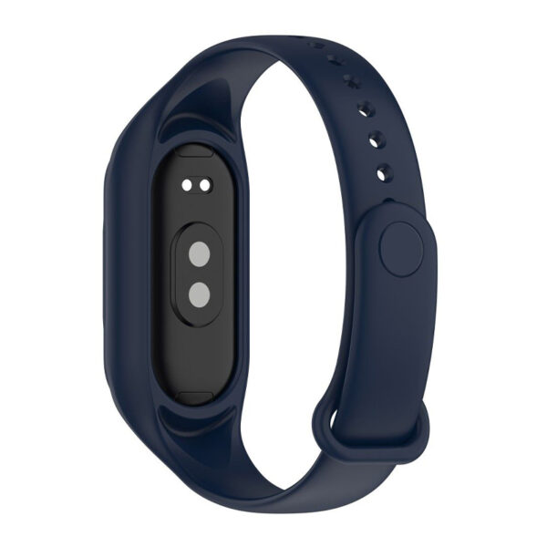 Silikonova Kaishka S Vgraden Keis Za Fitnes Grivna Xiaomi Mi Band 8 Silicon Strap 40