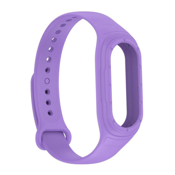 Silikonova Kaishka S Vgraden Keis Za Fitnes Grivna Xiaomi Mi Band 8 Silicon Strap 41
