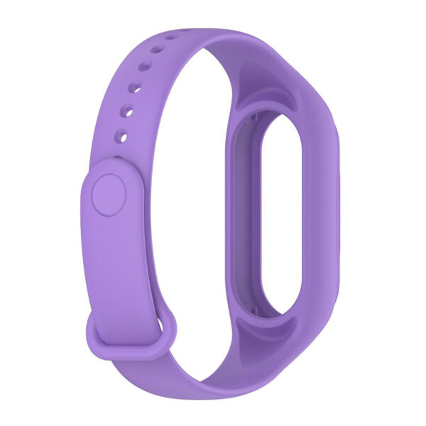 Silikonova Kaishka S Vgraden Keis Za Fitnes Grivna Xiaomi Mi Band 8 Silicon Strap 42