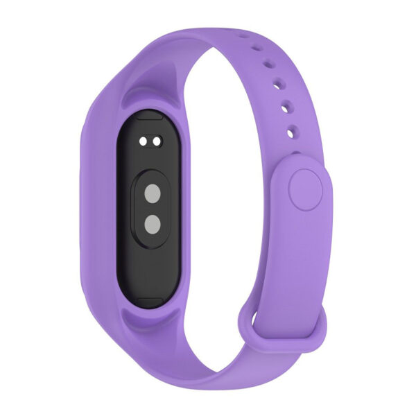Silikonova Kaishka S Vgraden Keis Za Fitnes Grivna Xiaomi Mi Band 8 Silicon Strap 44