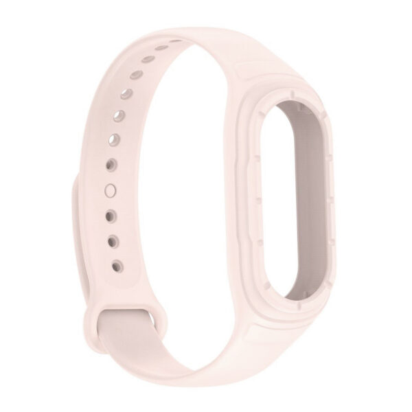 Silikonova Kaishka S Vgraden Keis Za Fitnes Grivna Xiaomi Mi Band 8 Silicon Strap 49