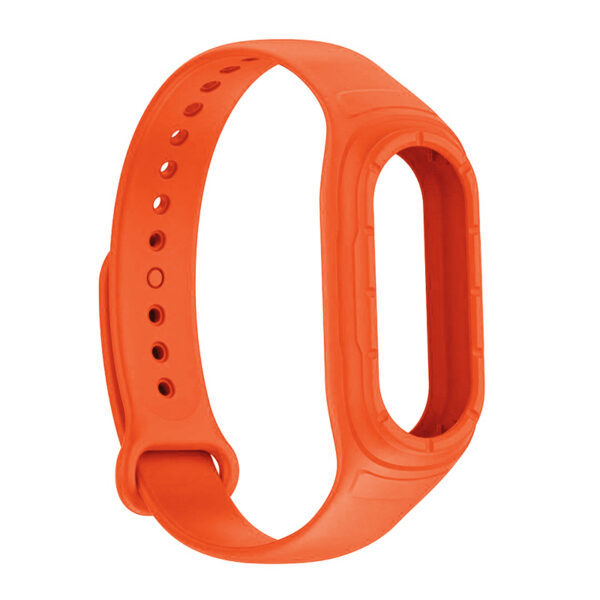 Silikonova Kaishka S Vgraden Keis Za Fitnes Grivna Xiaomi Mi Band 8 Silicon Strap 53