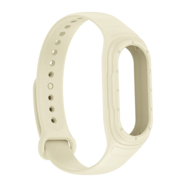 Silikonova Kaishka S Vgraden Keis Za Fitnes Grivna Xiaomi Mi Band 8 Silicon Strap 57