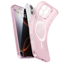 Aseusbg Esr Case Zero Tpu Ip16pro Frosted Pink 1