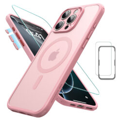 Baseusbg Esr Case Classic Pro Frosted Pink Ip16pro 1