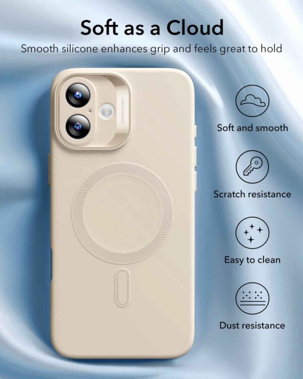 Baseusbg Esr Case Cloud Soft Camera Grid Ip16pro 4