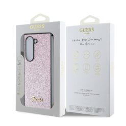 Kalaf Guess Guhczfd6hggshp Pc Tpu Glitter Flakes Metal Logo Pink Za Samsung Galaxy Z Fold 6 10