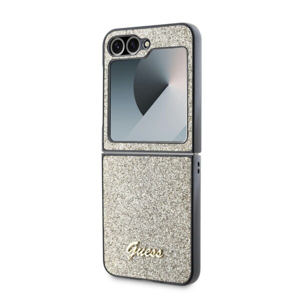 Kalaf Guess Pc Tpu Glitter Flakes Metal Logo Gold Guhczf6hggshd Za Samsung Galaxy Z Flip 6 11