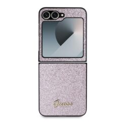 Kalaf Guess Pc Tpu Glitter Flakes Metal Logo Pink Guhczf6hggshp Za Samsung Galaxy Z Flip 6 9