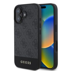 Kalaf Guess Pu 4g Stripe Grey Guhcp16sg4glgr Za Apple Iphone 16 7