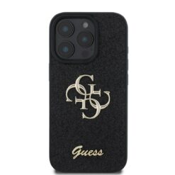 Kalaf Guess Pu Fixed Glitter 4g Metal Logo Black Guhcp16xhg4sgk Za Apple Iphone 16 Pro Max 7