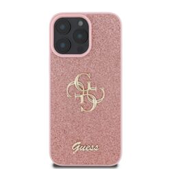 Kalaf Guess Pu Fixed Glitter 4g Metal Logo Pink Guhcp16xhg4sgp Za Apple Iphone 16 Pro Max 7