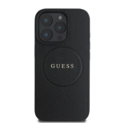 Kalaf Guess Pu Grained Classic Logo Magsafe Black Guhmp16xpghsmmk Za Apple Iphone 16 Pro Max 8