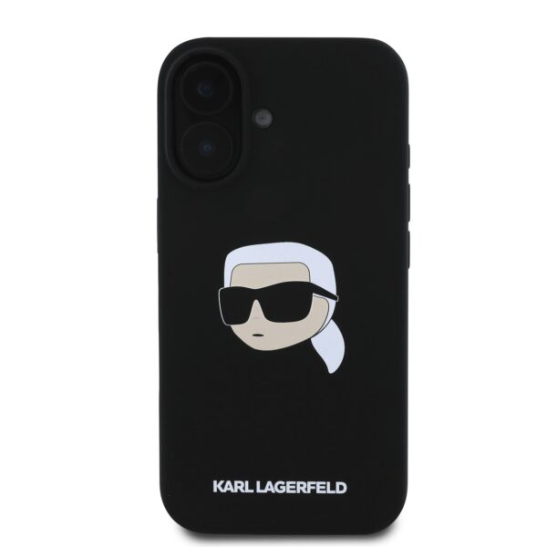 Kalaf Karl Lagerfeld Liquid Silicone Karl Head Magsafe Klhmp16sskhpplk Za Apple Iphone 16 7