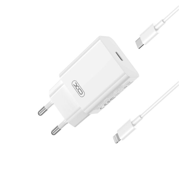 Zaryadno Ustroistvo 220v Xo L126 20w Usb C Kabel Type C Kam Lightning 3
