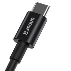 Baseus.bg Baseus Superior Series Cable Usb C To Usb C 100w 1m Black Catys B01 3