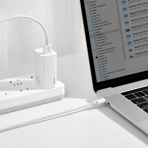 Baseus.bg Baseus Superior Series Cable Usb To Usb C 66w 1m White Catys 02 9