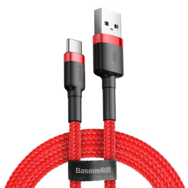 Baseusbg Baseus Cafule Usb C Cable 3a 0 5m Red 14476 1